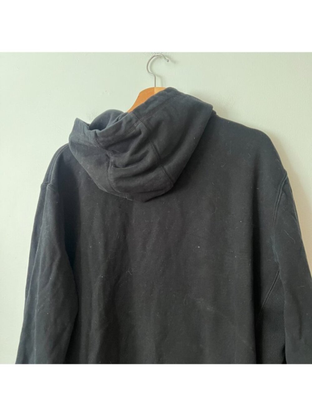 Superdry Black Hooded Sweatshirt Hoodie Men's Size 2XL - Picture 10 of 10
